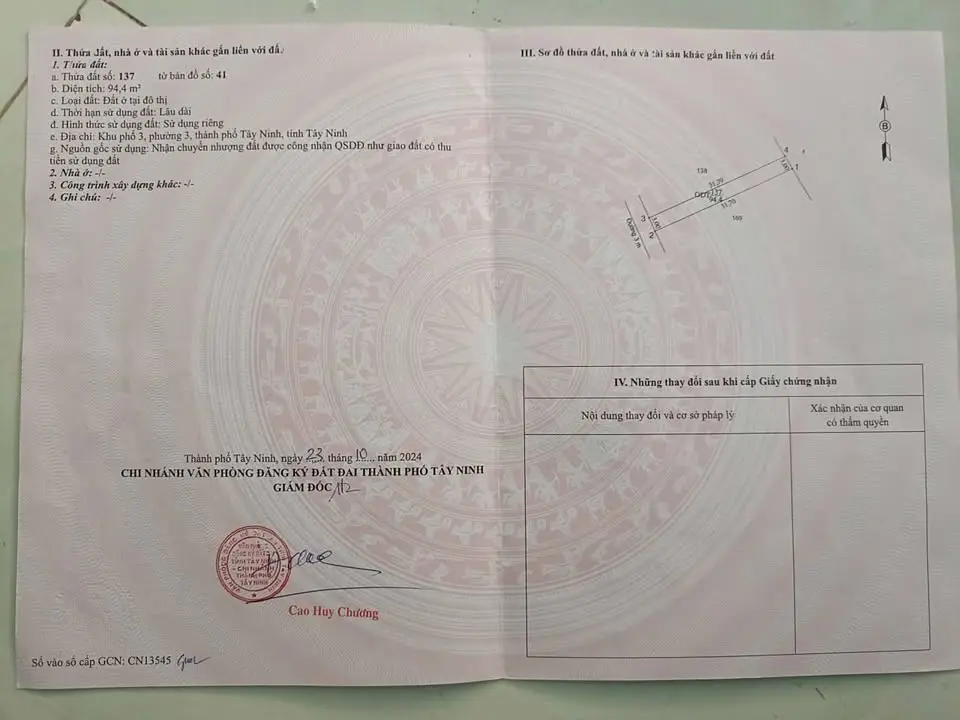 BÁN NHÀ TRUNG TÂM TÂY NINH – GIÁ CHỈ 850 TRIỆU